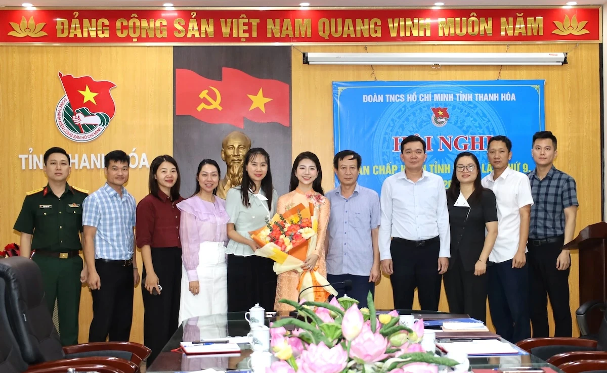 Đồng chí Lê Ngọc Ánh được bầu làm Bí thư Tỉnh đoàn Thanh Hóa, nhiệm kỳ 2022-2027