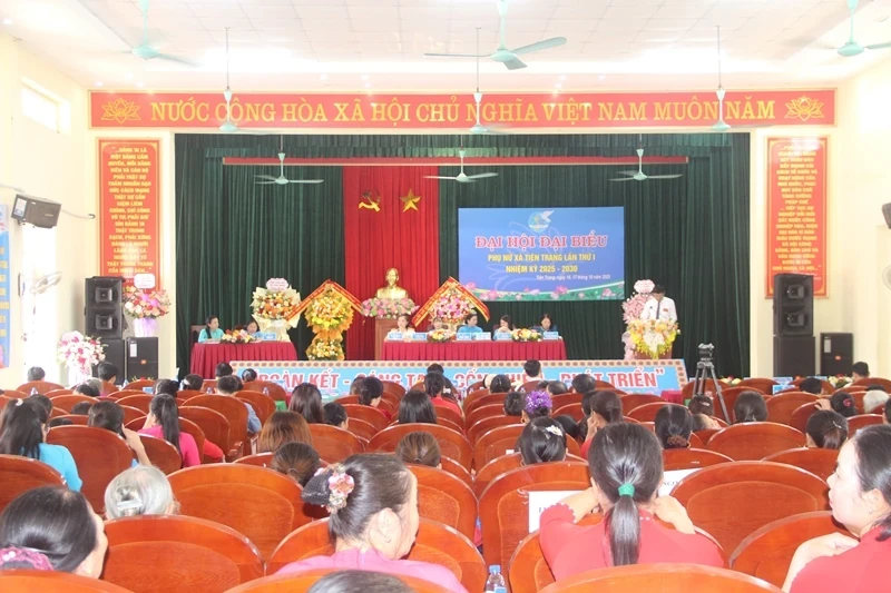 Hội LHPN xã Tiên Trang: Xây dựng tổ chức vững mạnh, thúc đẩy bình đẳng giới