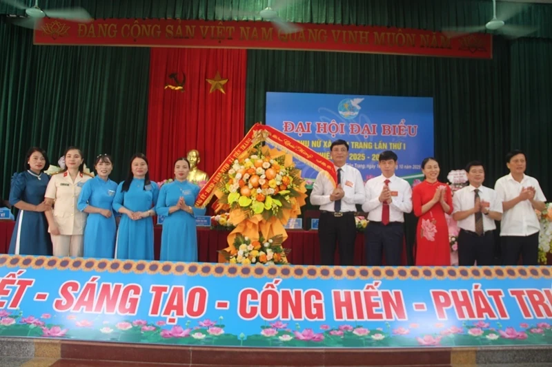 Hội LHPN xã Tiên Trang: Xây dựng tổ chức vững mạnh, thúc đẩy bình đẳng giới