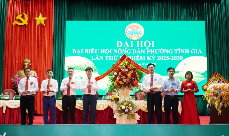 Đại Hội Đại biểu Hội Nông dân phường Tĩnh Gia, nhiệm kỳ 2025 - 2030