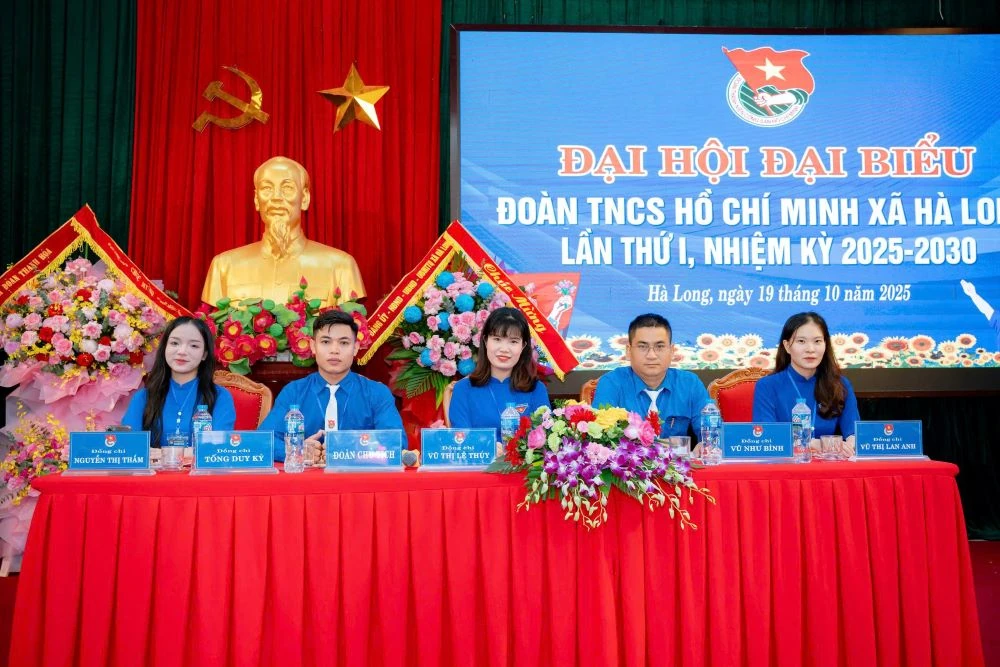 Đoàn xã Hà Long: Phát huy tinh thần tiên phong, sáng tạo, khát vọng cống hiến trong thời kỳ mới