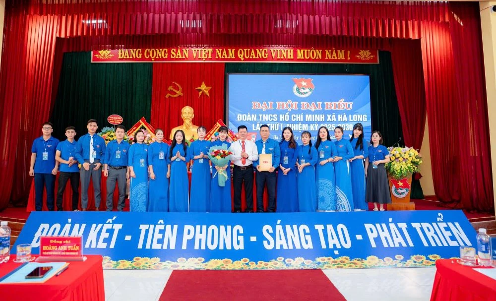 Đoàn xã Hà Long: Phát huy tinh thần tiên phong, sáng tạo, khát vọng cống hiến trong thời kỳ mới