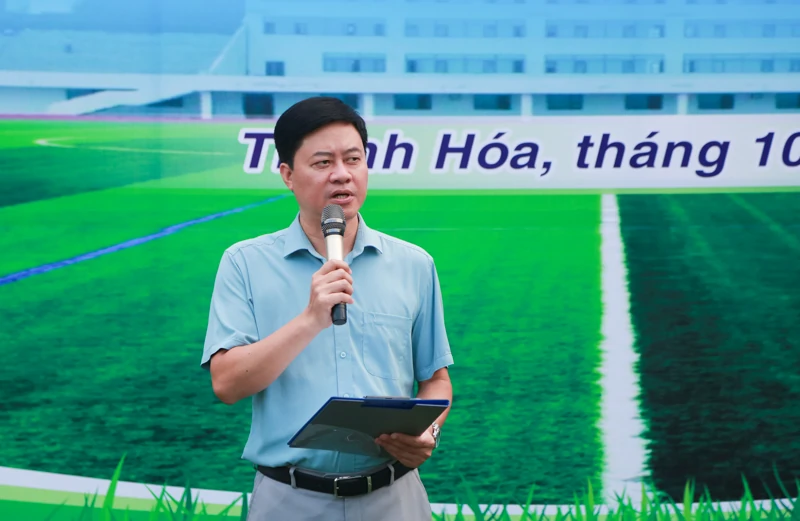 Khai mạc Giải bóng đá 7 người các Sở, ban, ngành tỉnh Thanh Hóa