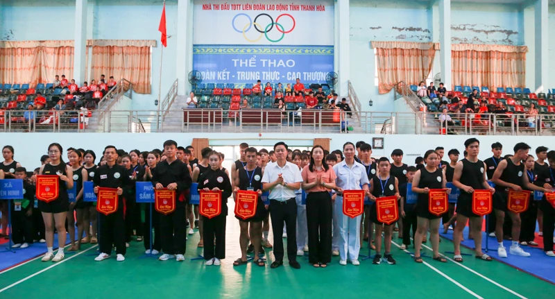 Khởi tranh Giải võ cổ truyền trong chương trình Đại hội TDTT tỉnh Thanh Hóa