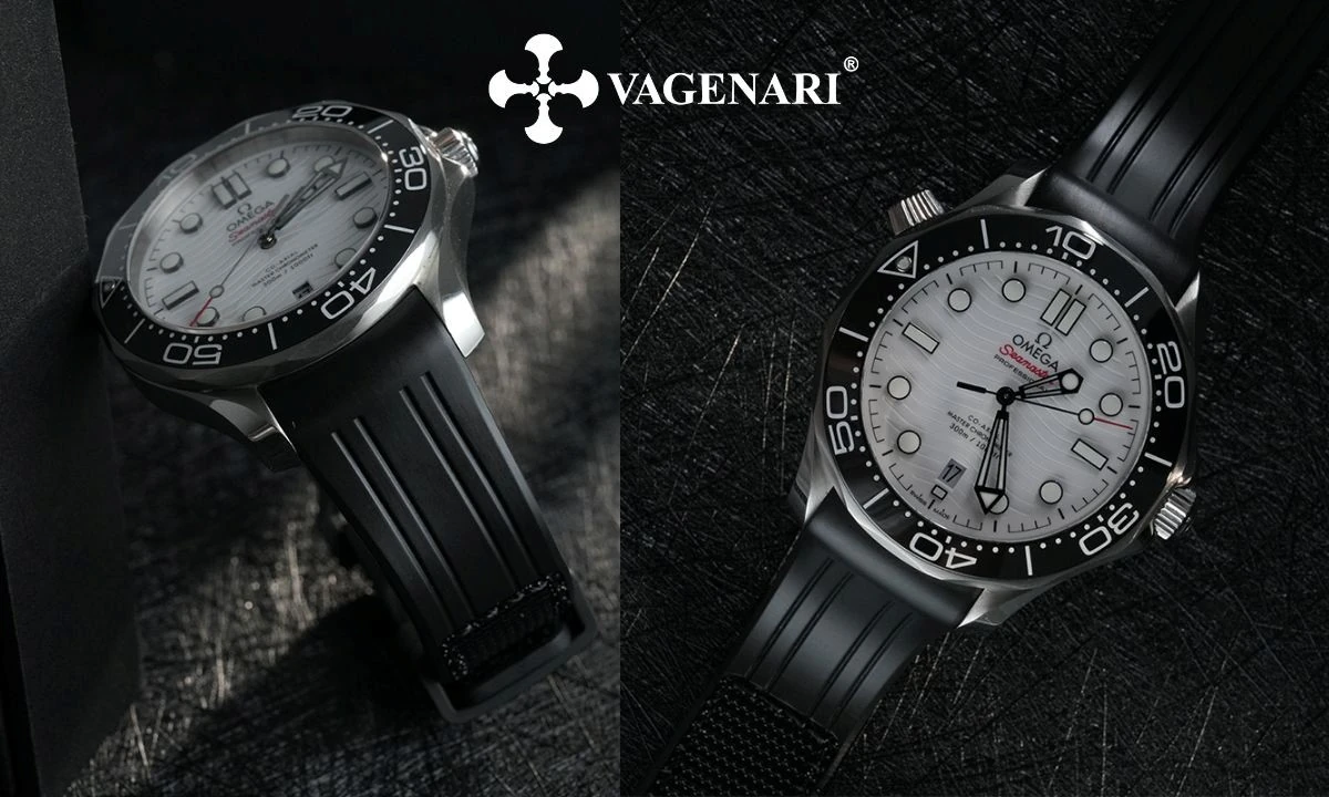Thương hiệu Vagenari bất ngờ hé lộ bộ dây cao su mới dành cho đồng hồ Omega