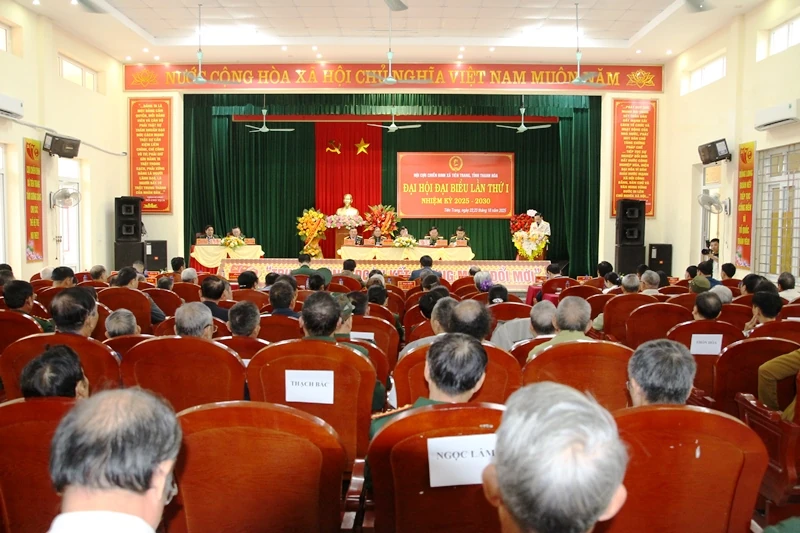 Đại hội đại biểu Hội CCB xã Tiên Trang lần thứ I