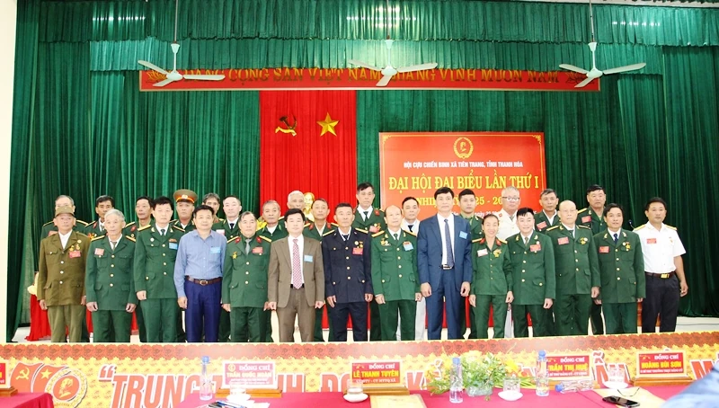 Đại hội đại biểu Hội CCB xã Tiên Trang lần thứ I