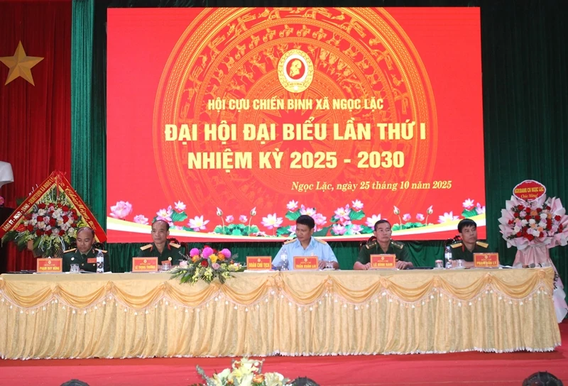 Cựu chiến binh gương mẫu, đi đầu, góp phần xây dựng Ngọc Lặc sớm trở thành xã nông thôn mới nâng cao