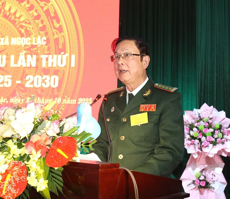 Cựu chiến binh gương mẫu, đi đầu, góp phần xây dựng Ngọc Lặc sớm trở thành xã nông thôn mới nâng cao