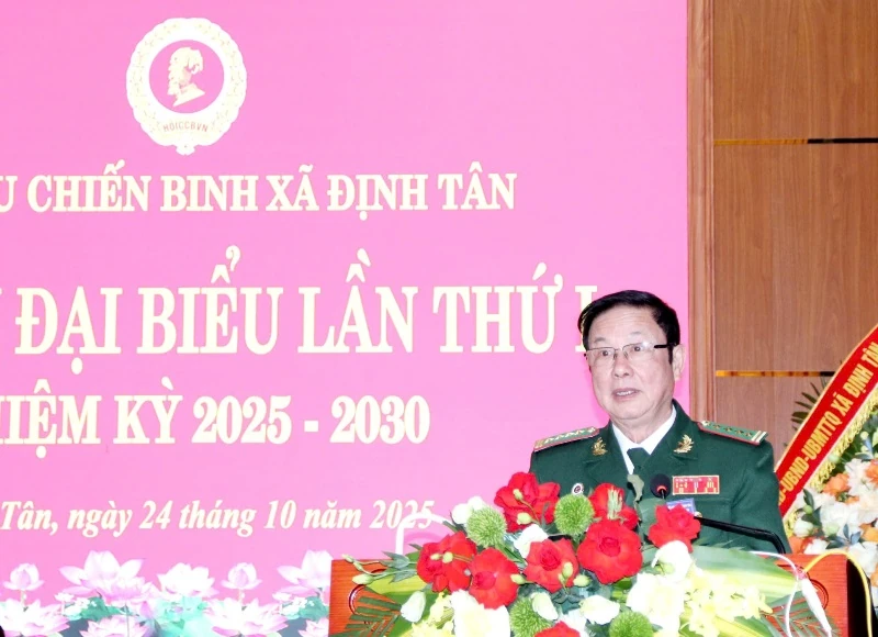 Cựu chiến binh xã Định Tân phát huy phẩm chất bộ đội Cụ Hồ, đi đầu trong các phong trào thi đua