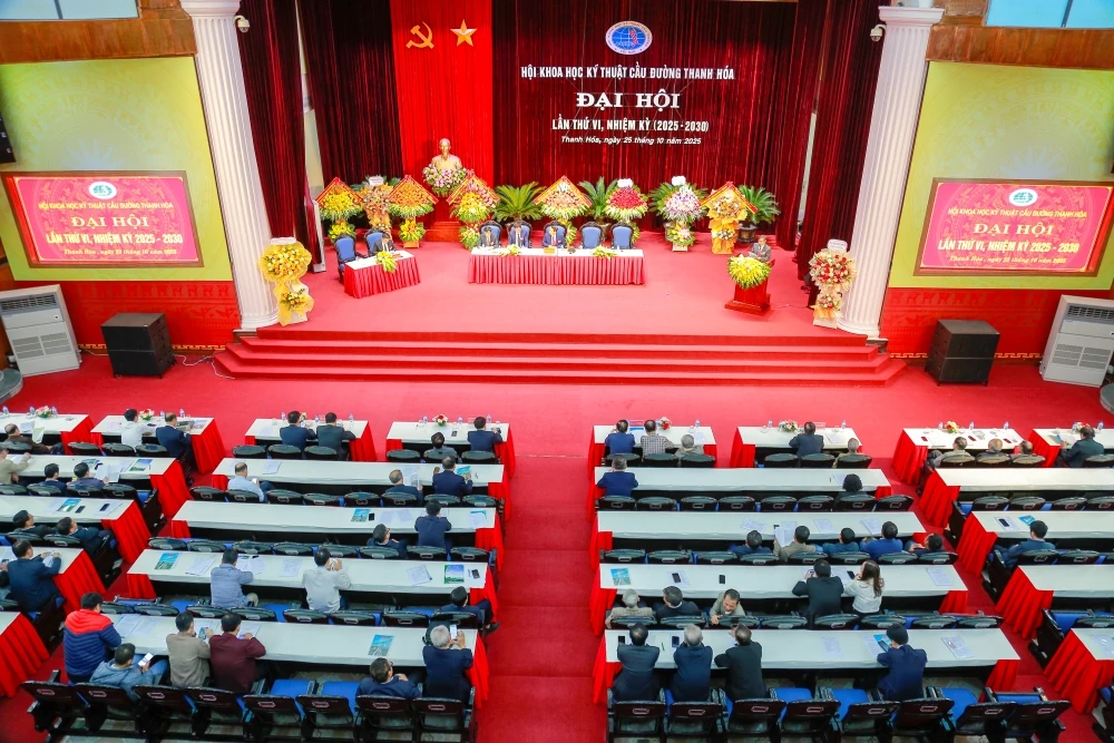 Đại hội Hội Khoa học Kỹ thuật cầu đường Thanh Hoá lần thứ VI, nhiệm kỳ 2025-2030