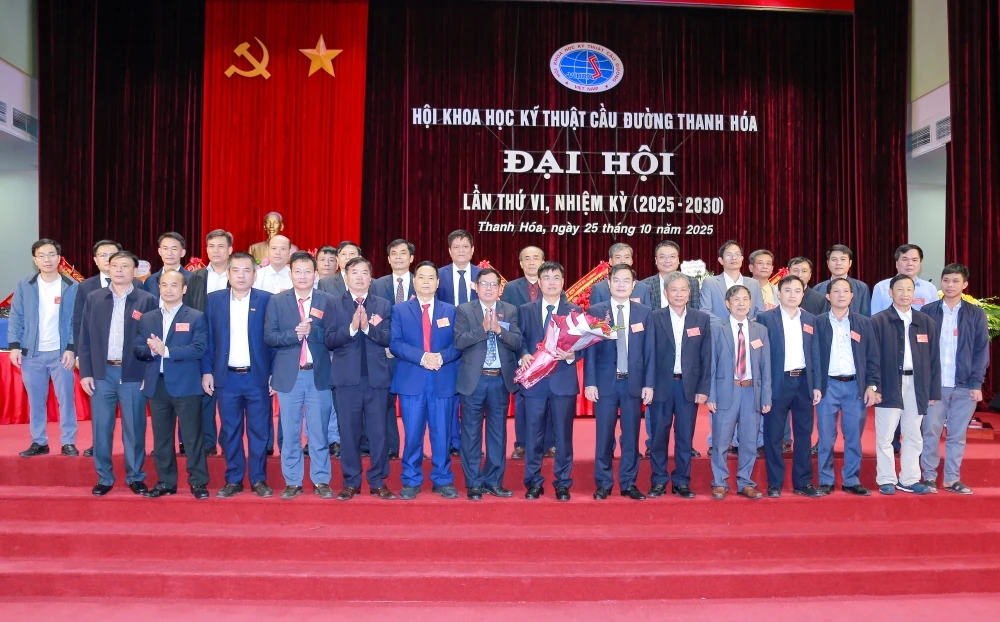 Đại hội Hội Khoa học Kỹ thuật cầu đường Thanh Hoá lần thứ VI, nhiệm kỳ 2025-2030