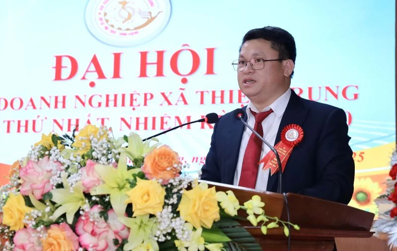 Đại hội Hội doanh nghiệp xã Thiệu Trung, nhiệm kỳ 2025-2030