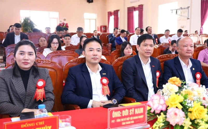 Đại hội Hội doanh nghiệp xã Thiệu Trung, nhiệm kỳ 2025-2030