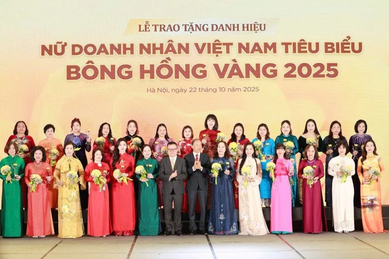 Thanh Hóa có 2 nữ doanh nhân đạt danh hiệu Bông Hồng Vàng năm 2025