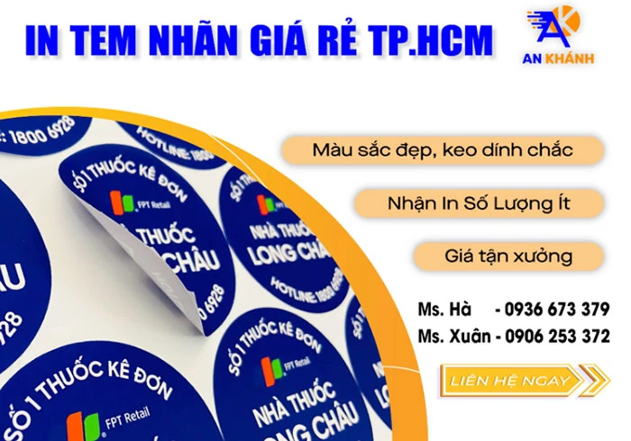 In An Khánh tạo sự khác biệt với tem nhãn thiết kế độc quyền