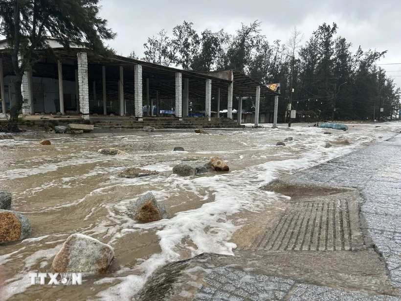 Dừng chạy hai đôi tàu hỏa Huế-Đà Nẵng trong ngày 23-24/10 do bão số 12