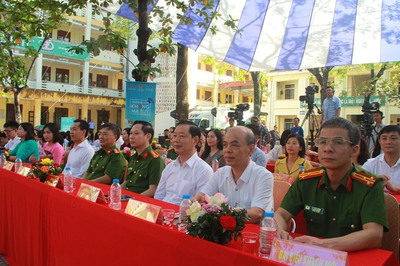 6 trường học của Thanh Hóa tham gia cuộc thi “Trường học không ma túy”