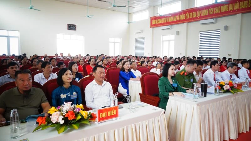 Đại hội đại biểu Hội Nông dân xã Quảng Yên lần thứ nhất