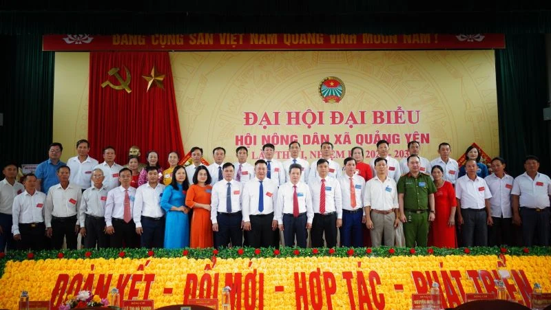 Đại hội đại biểu Hội Nông dân xã Quảng Yên lần thứ nhất