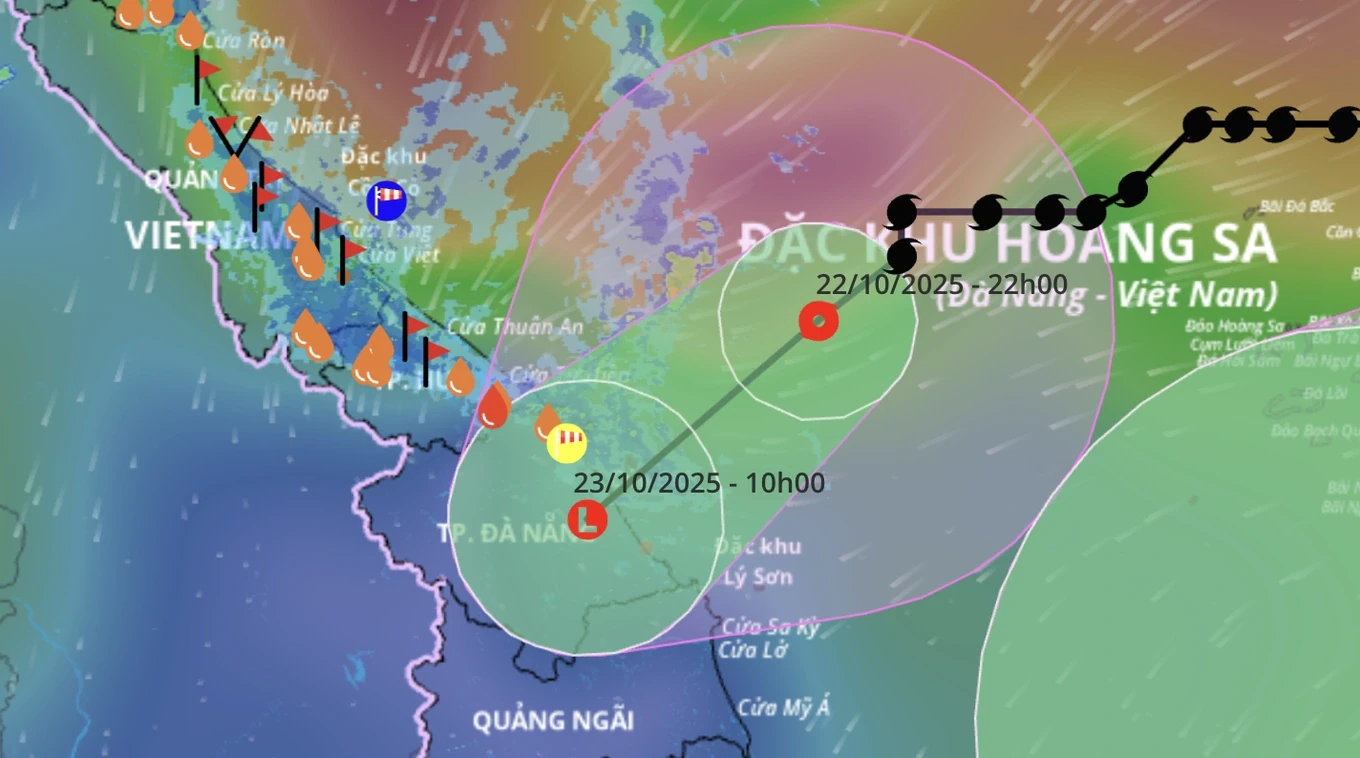 Bão Fengshen suy yếu thành áp thấp nhiệt đới