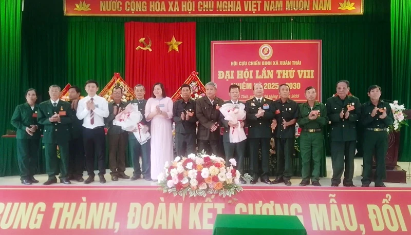 Đại hội đại biểu Hội Cựu chiến binh xã Xuân Thái lần thứ I, nhiệm kỳ 2025-2030