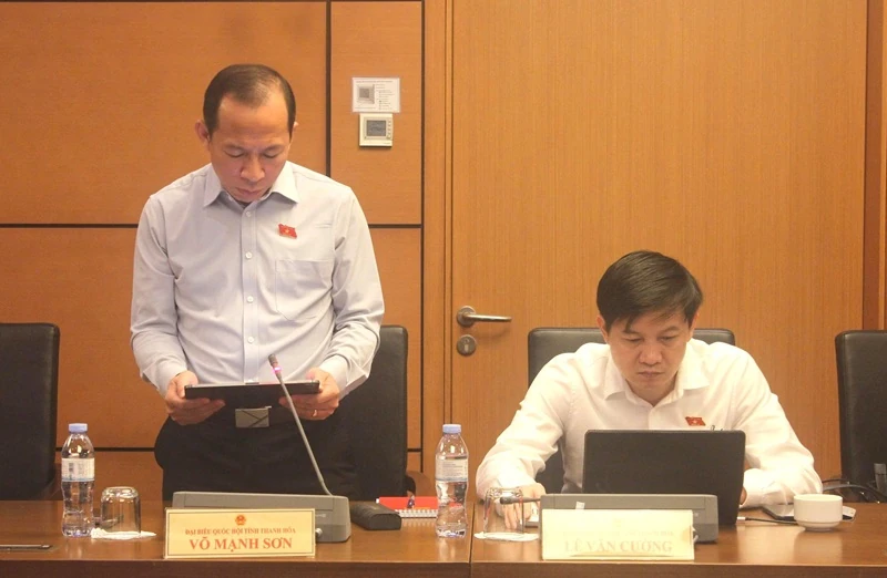 Đoàn ĐBQH Thanh Hoá tham gia góp ý vào 2 dự án Luật