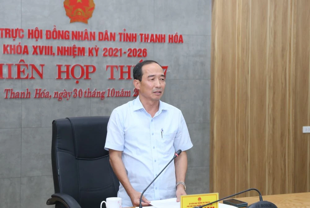 Phiên họp thứ 47, Thường trực HĐND tỉnh Thanh Hóa khóa XVIII, nhiệm kỳ 2021-2026