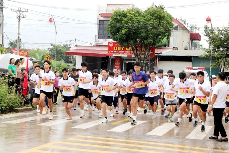 Đại hội Thể dục thể thao xã Yên Phú quy tụ 230 vận động viên