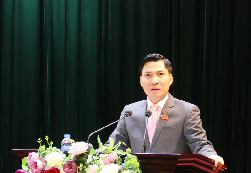 Đồng chí Lê Bá Hải được bầu giữ chức Chủ tịch UBND phường Hạc Thành