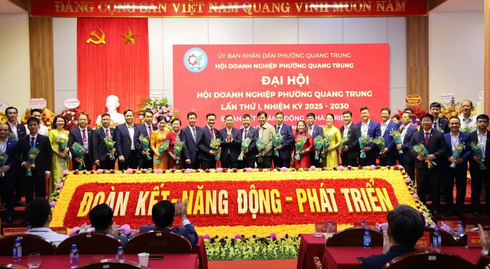 Đại hội Hội Doanh nghiệp phường Quang Trung