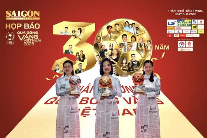 Quả bóng vàng Việt Nam 2025: Tôn vinh những ngôi sao bóng đá