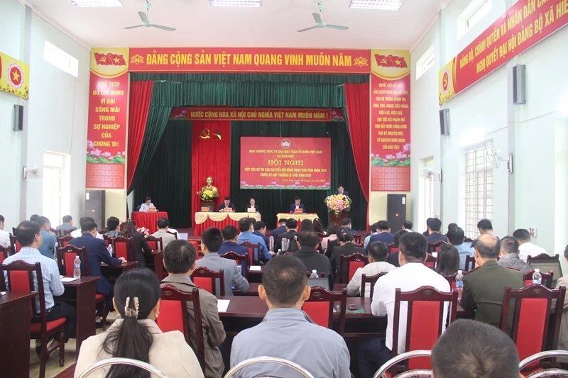 Đại biểu HĐND tỉnh tiếp xúc cử tri 8 xã trên địa bàn huyện Quan Hóa cũ