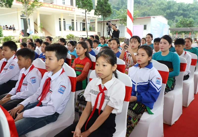 Khởi công Dự án Trường nội trú liên cấp Tiểu học và THCS Na Mèo