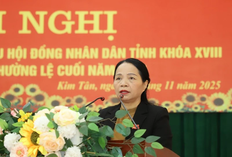 Cử tri xã Kim Tân kiến nghị sớm ban hành quy định phân cấp thẩm quyền tuyển dụng, sử dụng và quản lý giáo viên