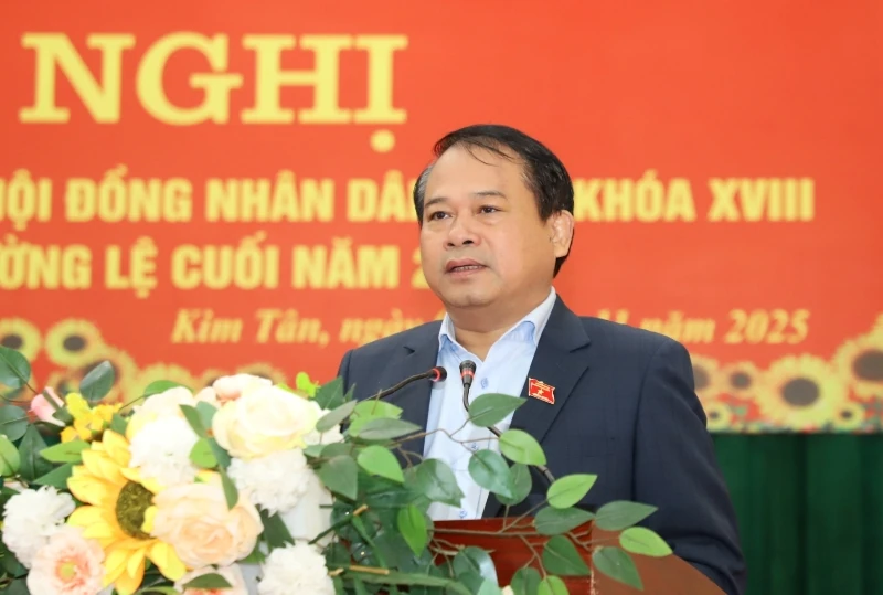 Cử tri xã Kim Tân kiến nghị sớm ban hành quy định phân cấp thẩm quyền tuyển dụng, sử dụng và quản lý giáo viên