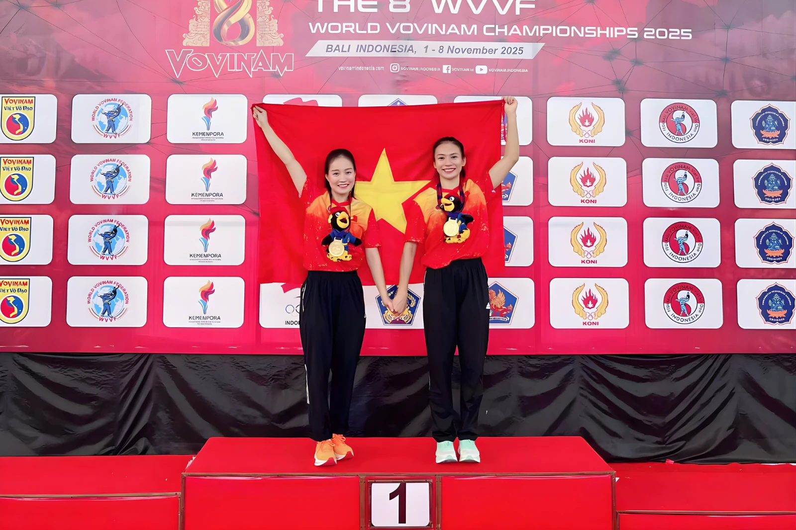 Võ sĩ Vovinam Thanh Hóa bảo vệ thành công tấm HCV Vô địch thế giới