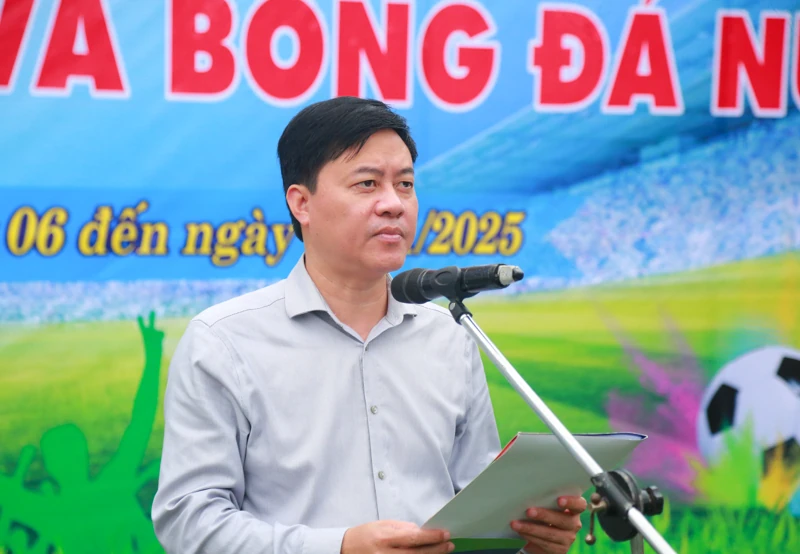 Khai mạc giải bóng đá nam, nữ trong chương trình thi đấu Đại hội Thể dục thể thao tỉnh Thanh Hóa