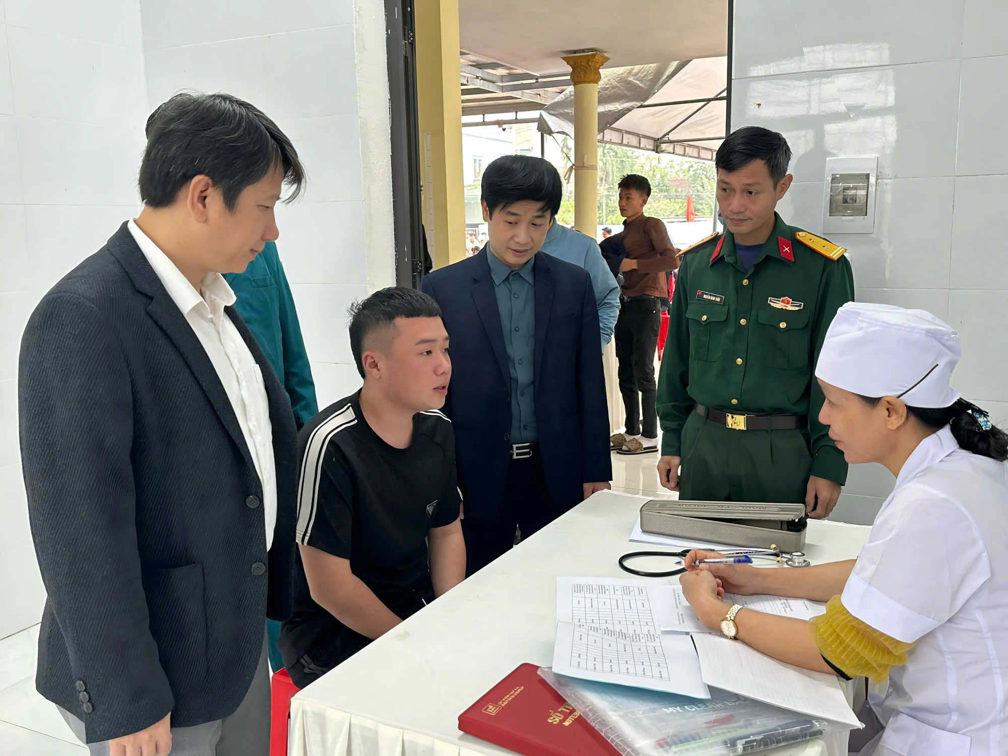 Xã An Nông tổ chức khám sơ tuyển nghĩa vụ quân sự năm 2026