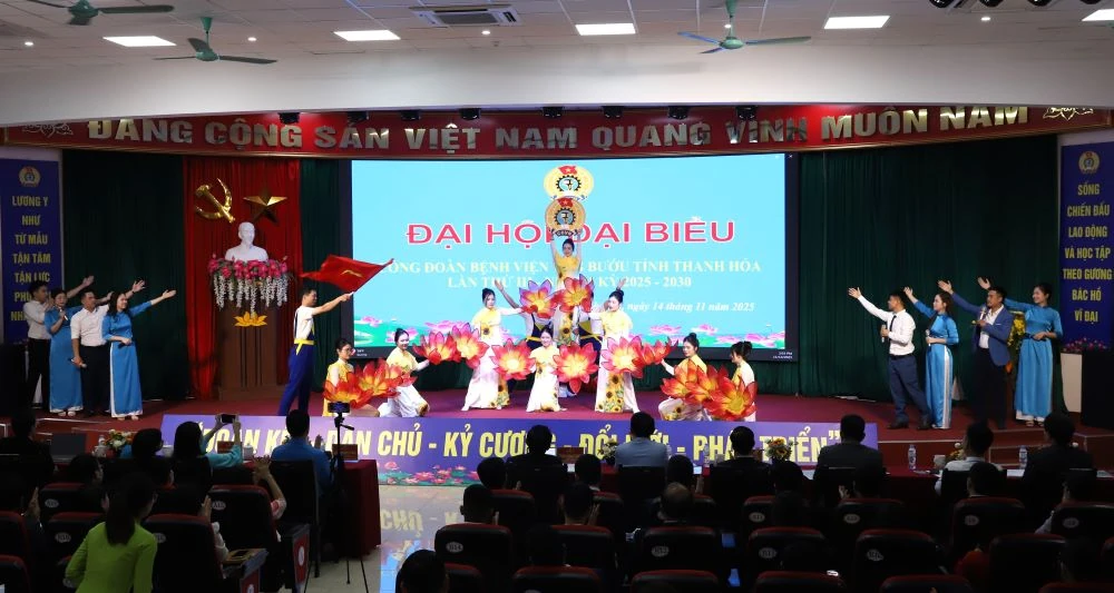 Đại hội đại biểu Công đoàn Bệnh viện Ung bướu tỉnh Thanh Hóa, nhiệm kỳ 2025-2030