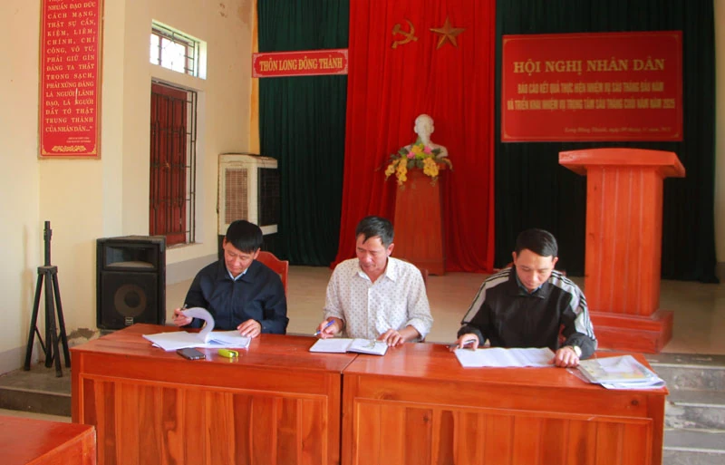 Đảng bộ xã Quảng Yên nâng cao chất lượng sinh hoạt chi bộ