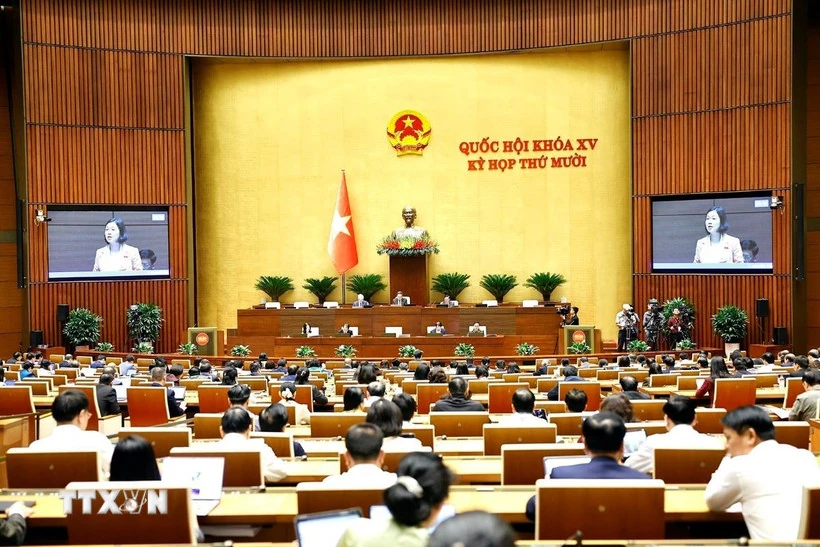 Quốc hội biểu quyết Nghị quyết về kế hoạch phát triển kinh tế-xã hội năm 2026