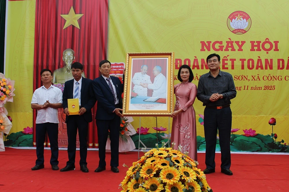 Phát huy sức mạnh đại đoàn kết, xây dựng thôn Hậu Sơn trở thành điểm sáng về văn minh nông thôn