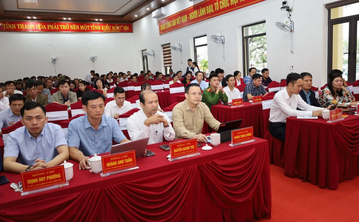 Cử tri xã Thiệu Quang kiến nghị nâng cấp hệ thống hạ tầng giao thông phục vụ phát triển kinh tế