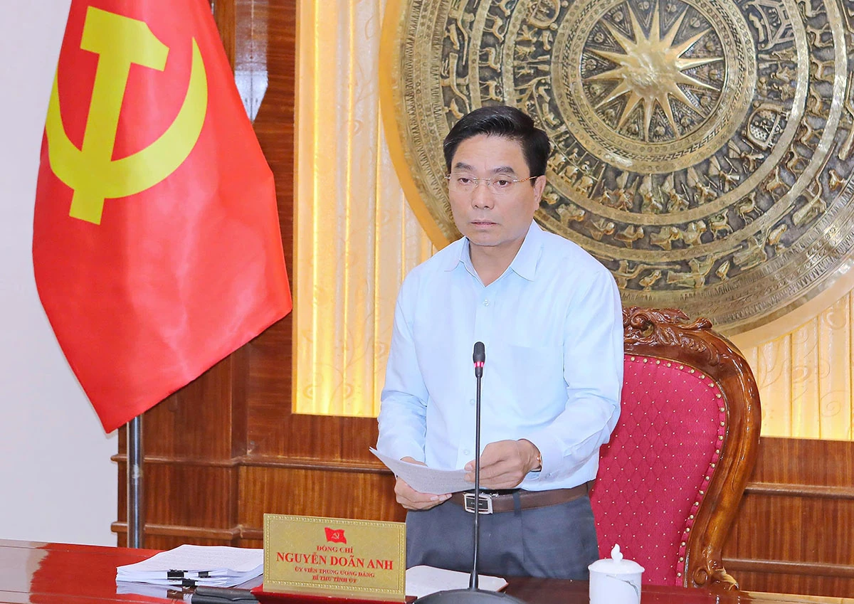 Ban Thường vụ Tỉnh ủy Thanh Hóa thảo luận, cho ý kiến nhiều vấn đề mang tính chiến lược, định hướng lâu dài