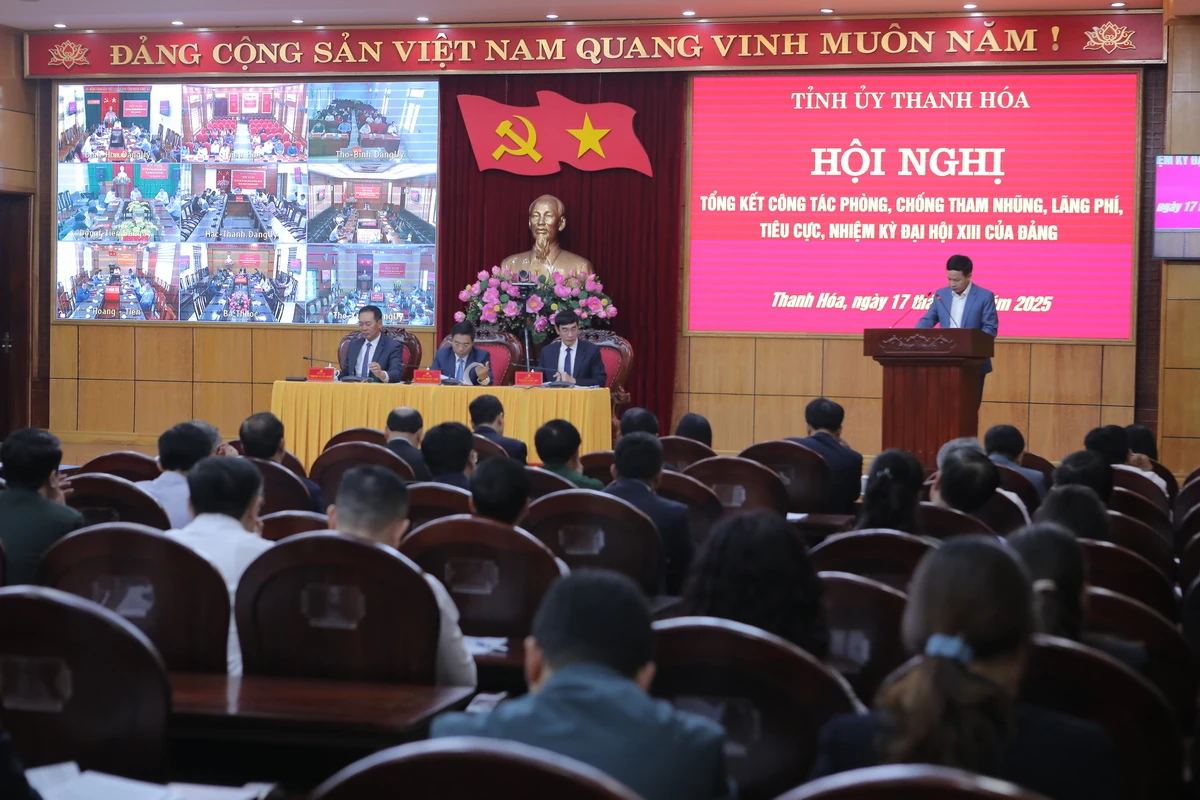 Hội nghị tổng kết công tác phòng, chống tham nhũng, lãng phí, tiêu cực, nhiệm kỳ Đại hội XIII của Đảng