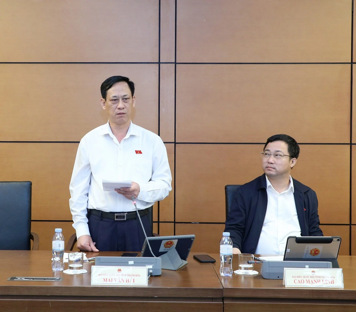 Đoàn ĐBQH Thanh Hóa tham gia góp ý vào các dự thảo Nghị quyết của Quốc hội và dự án Luật