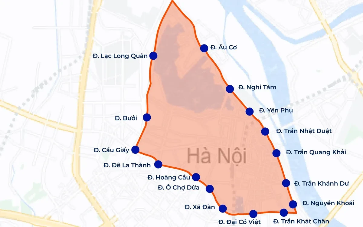 Từ 1/7/2026, Hà Nội cấm xe máy xăng tại một số khu vực vành đai 1 theo khung giờ