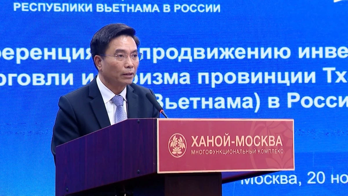 Đoàn đại biểu cấp cao tỉnh Thanh Hóa thăm và làm việc tại Liên bang Nga