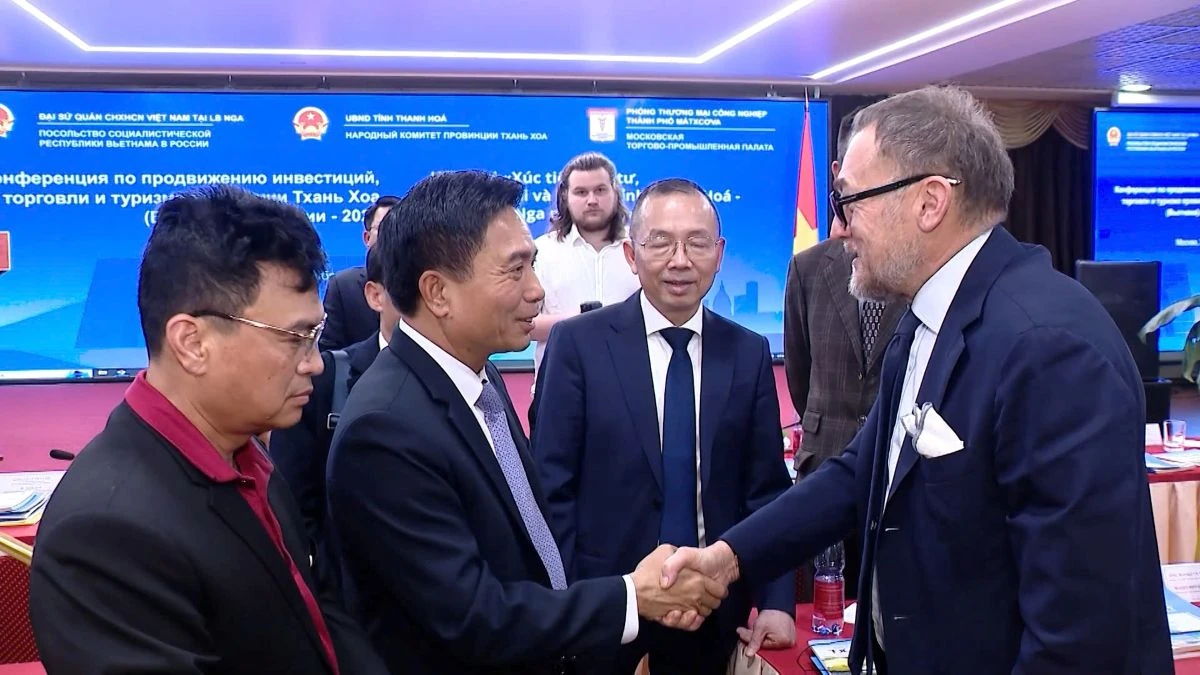 Đoàn đại biểu cấp cao tỉnh Thanh Hóa thăm và làm việc tại Liên bang Nga